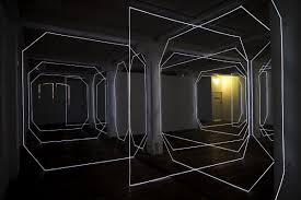 Electro Luminated Wires Light Up This Australian Gallery The Creators Project