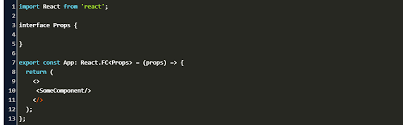 Active 2 years, 10 months ago. React Typescript Functional Components Without Props Code Example