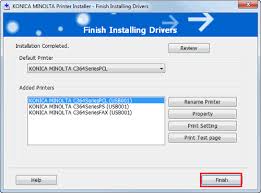 Konica minolta bizhub c203 scanner driver details: Drucken