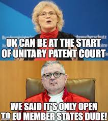 Die hygieneempfehlungen sowie die empfehlung, zuhause zu bleiben, haben jedoch weiterhin gültigkeit. Unitary Patent Germany Is Ignoring Brexit European Law Its Constitutional Court And Italians Ffii