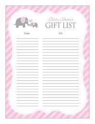 Download, print or send online for free. Baby Shower Gift Checklistkitty Baby Love