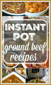 Then i eyed my instant pot. Instant Pot Ground Beef Recipes The Typical Mom