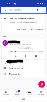 If i resolved your issue also please click on accept as a solution so that others can benefit. Visual Voicemail Broken After Update To A11 Issue 356 Grapheneos Os Issue Tracker Github