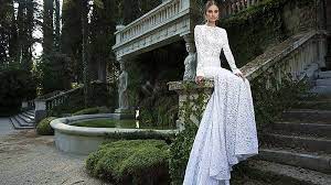 Lace long sleeve dress with an open. 60 Stunning Long Sleeve Wedding Dresses For Brides The Trend Spotter