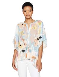 Catherine malandrino vegan leather floral pattern jacket. Hot Limited Edition Catherine Catherine Malandrino Women S Komai Blouse Floral At Women S Clothing Store Customers First Emmi Pl