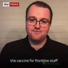 COVID-19: Paramedic forced to treat patients in back of ambulance says  there was 'nowhere for them to go'