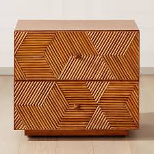 Modern Nightstands And Bedside Tables Cb2 In 2020 Modern Nightstand Modern Bedroom Furniture Dresser As Nightstand