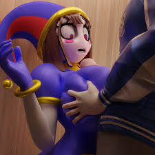 the amazing digital circus, pomni, sonivvnsfw, 1boy, 1girls - R-34.XYZ