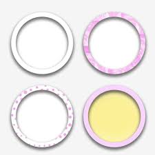 White And Pink Circle Border Frames With Shadow Png And Psd Circle Borders Hand Painted Flowers Merry Christmas Poster To created add 33 pieces, transparent circle images of your project files with the background cleaned. white and pink circle border frames