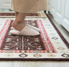 ( 4.3 ) out of 5 stars 335 ratings , based on 335 reviews current price $11.40 $ 11. Ukeler Kitchen Rug Set Bohemian Jacquard Non Slip Kitchen Mat And Rug Decorative Comfortable Runner Rug Set For Kitchen And Bathroom 19 6 31 5 19 6 70 8 Blue Machine Washable Kitchen Table Linens Kitchen Rugs