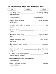 Check spelling or type a new query. Latihan Kata Hubung Tahun 2