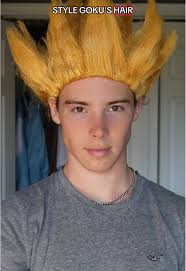 Peinado Loco De Las Esferas Del Dragón Con El Goku