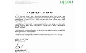 Ajukan permohonan maaf secara formal. 18 Contoh Surat Berita Acara Permohonan Maaf