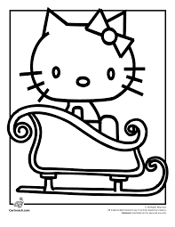 < h3> free hello kitty coloring pages. Christmas Hello Kitty Coloring Pages Coloring Home