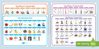 Then, carefully use scissors to cut out each individual apple. Phase 1 5 Alphabet Phonics Sounds Mat Pack Teacher Made