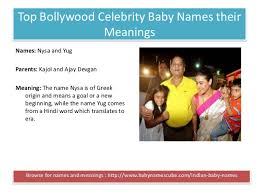 Kaal time, destiny, occasion, black, destruction, death black, another name for krishna and shiva. Top Bollywood Celebrity Baby Names Their Meanings