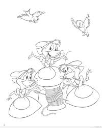 Http Timykids Com Cinderella Mice Coloring Pages Html Cinderella Coloring Pages Cartoon Coloring Pages Disney Coloring Pages