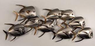 Metal Wall Sea Art Fish Wall Art Metal Fish Wall Art Art Wall Kids