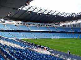 A taxi from the airport to the stadium should cost around £35. Etihad Stadium Stadion In Manchester Greater Manchester