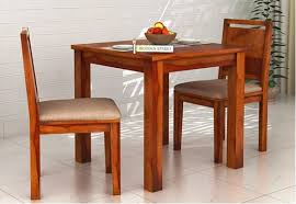 Brilliant finish with variety of colors and textures; 2 Seater Dining Table Set Buy Two Seater Dining Table Set Online