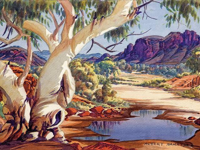 Work by Albert Namatjira
