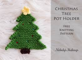 5 out of 5 stars. Christmas Tree Pot Holder Knit Pattern Melody S Makings