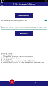 I tried to download an image on my app and it worked fine. Descarga De Video En Pinterest For Android Apk Download