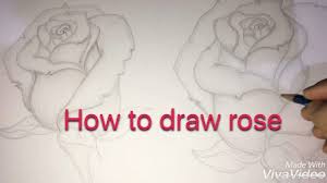 How To Draw A Rose Rose Flower Sketch Gulab Ka Phool Youtube In drawing from this book, copy the last diagram, or finished picture, of the particular series. how to draw a rose rose flower sketch gulab ka phool
