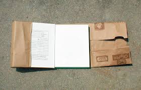 Easy Instructions For Making A Paper Bag Book Cover My Childhood Memories Childhood Memories Paper Bag Book Cover