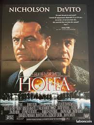 Affiche cinéma petit format rétro vintage années 80 Hoffz Biopic Jack  Nicholson Danny de Vito vidéo club