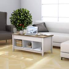 Choose amongst our many coffee tables with storage, or if your looking for a specific modern look, these coffee tables will complement your living room design perfectly. Buy Tangkula Wood Lift Top Coffee Table Modern Coffee Table W Hidden Compartment And Open Storage Shelf For Living Room Office Reception Room Lift Coffee Table White Online In Vietnam B0744b7ptw