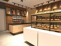 Desain toko seperti ini cocok untuk menjual toko roti dan kue. Desain Interior Toko Roti Cek Bahan Bangunan