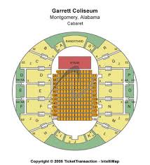 Garrett Coliseum Tickets And Garrett Coliseum Seating Chart