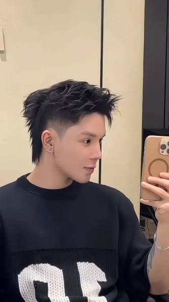 tóc nam nhanh xẹp 