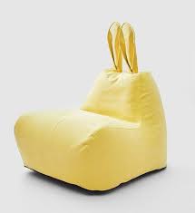 frameless bunny chair kids chairs pouf bunny