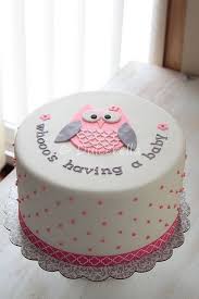 Pink Owl Cake Pink Baby Shower Cake Owl Baby Shower Owl Baby Shower Theme