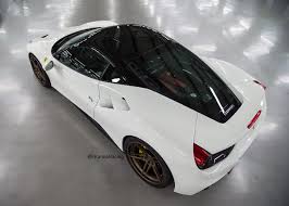 Maybe you would like to learn more about one of these? White Ferrari 488 Gtb Adv05 Track Spec Cs Series Wheels 20x9 5 Front 20x12 5 Rear Finish Matte Bronze Adv 1 Wheels