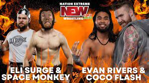 150. Evan Rivers & Coco Flash vs. Space Monkey & Eli Surge - Cinco De Mayo  2 - Vancouver, Canada - YouTube