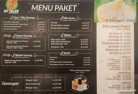 Harga es teler 77 2021. Selalu Diperbarui Menu Es Teler 77 Cimanggis Depok