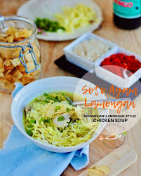 Soto ayam is a chicken soup dish originated from indonesia and is popular in malaysia and singapore. Soto Ayam Lamongan Lamongan Style Chicken Soup Indonesia Eats