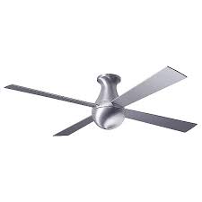 An elegant effect is achieved with fandian 42 inch ceiling fans 4 retractable blades led ceiling fan three color change crystal. Modern Fan Company Ball Flush Mount Ceiling Fan Ylighting Com