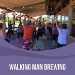 Yoga + Beer at Walking Man Brewing