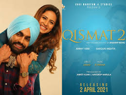 Qismat 2 sargun mehta fun behind the scenes on location shoot! Sargun Mehta And Ammy Virk Announce Qismat 2 Film To Release On April 2 2021