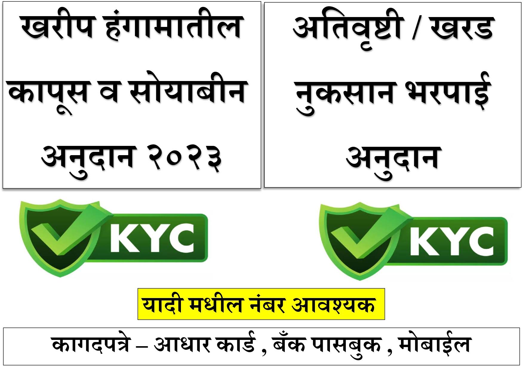 Farmer KYC for Anudaan product image