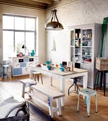 Woods, distressed paint finishes, and country accents are key to making a farmhouse interior feel complete. Dining Room Country Style Interior Design Ideas Ofdesign