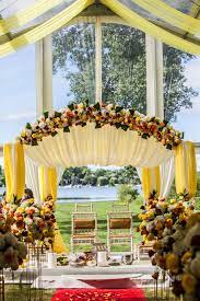 Outdoor Hindu Wedding Ceremony Outdoor Hindu Wedding Hindu Wedding Wedding Mandap
