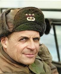 Lt. General Matthew Ridgway, son of Staten Island through the Ridgway  family in the 19th century. Commander of the 82nd Airborne during D-Day,  1944. Chairman of the Joint Chiefs of Staff. Commander