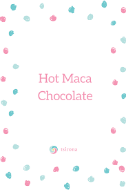 Hot Maca Chocolate Nutrition Strawberry Nutrition Facts
