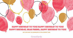 Sending a birthday ecard, instead of a traditional birthday card is faster, more efficient and fun! Free Happy Happy Happy Birthday Ecard Email Free Personalized Birthday Cards Online