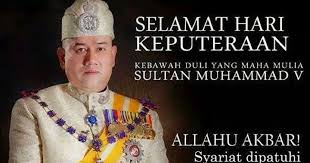 We did not find results for: Selamat Menyambut Hari Keputeraan Kdymm Sultan Muhammad V